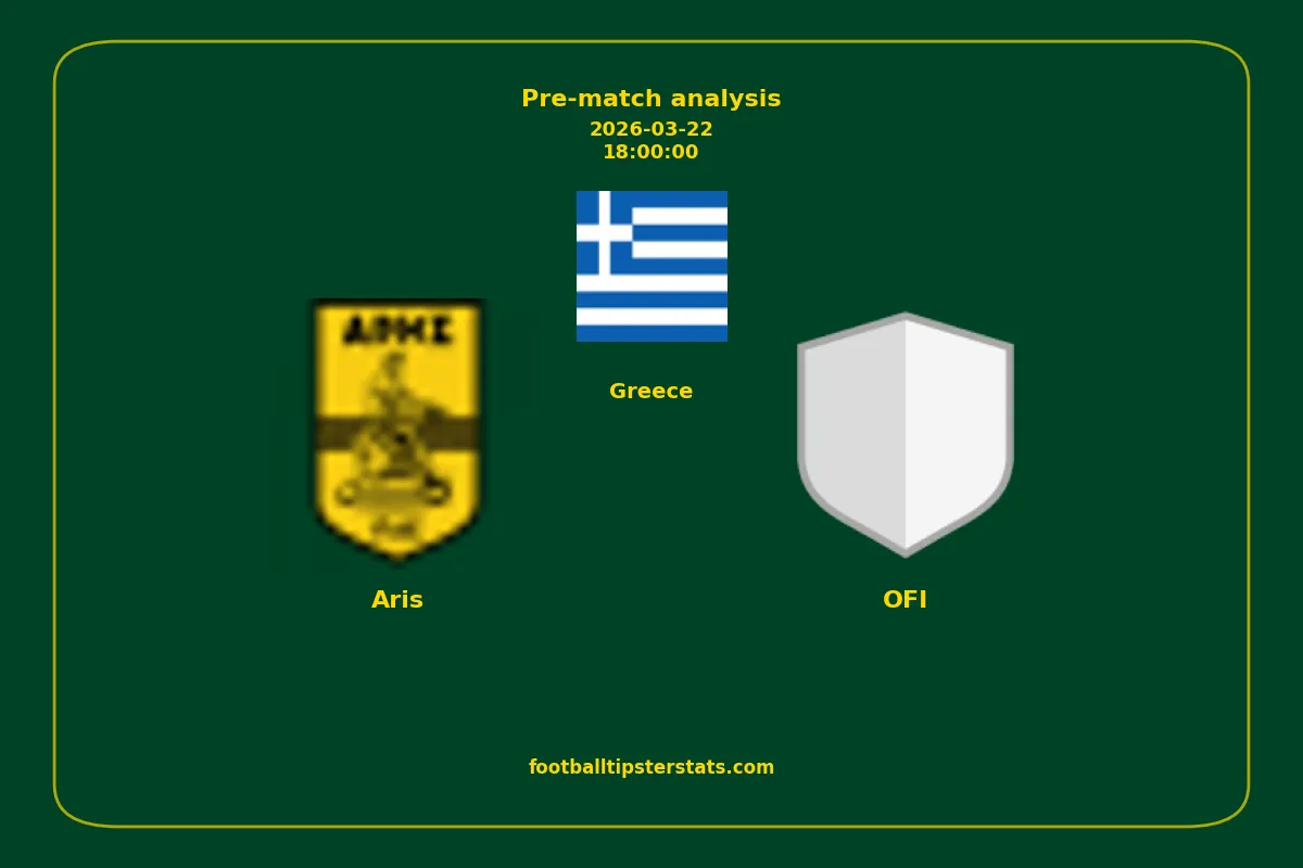 Pre-match analysis: Aris vs OFI on 2026-03-22
