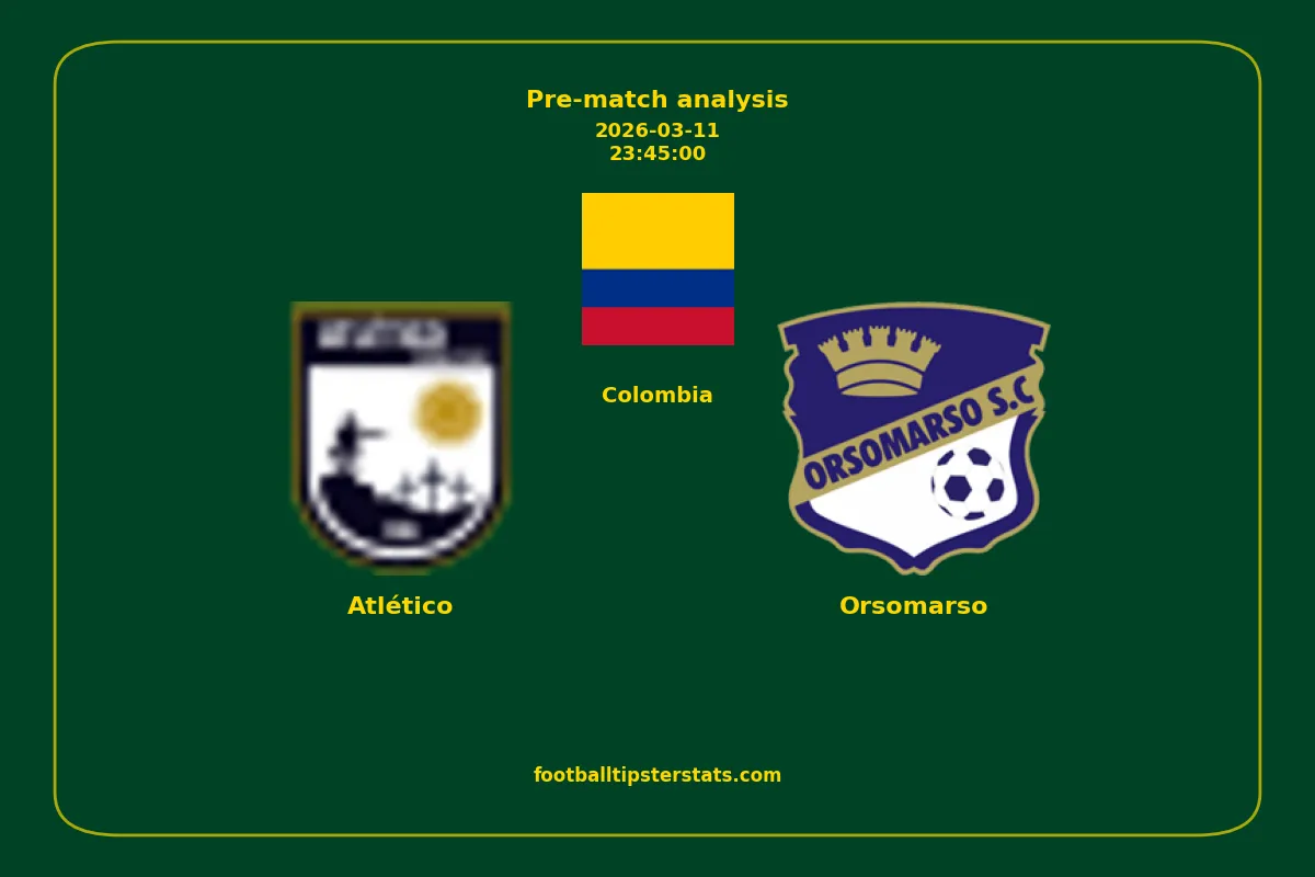 Pre-match analysis: Atlético vs Orsomarso on 2026-03-11