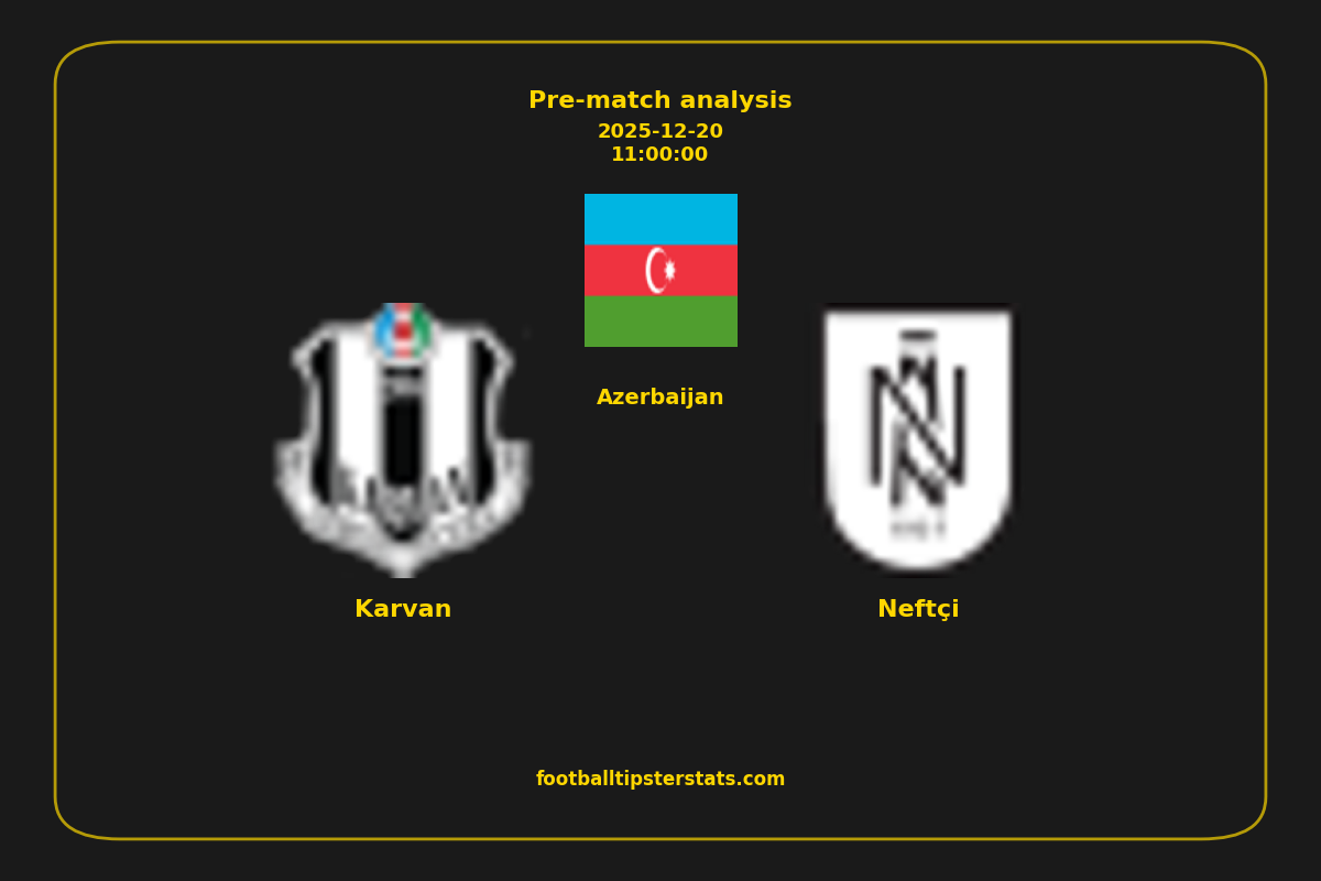 Pre-match analysis: Karvan vs Neftçi on 2025-12-20