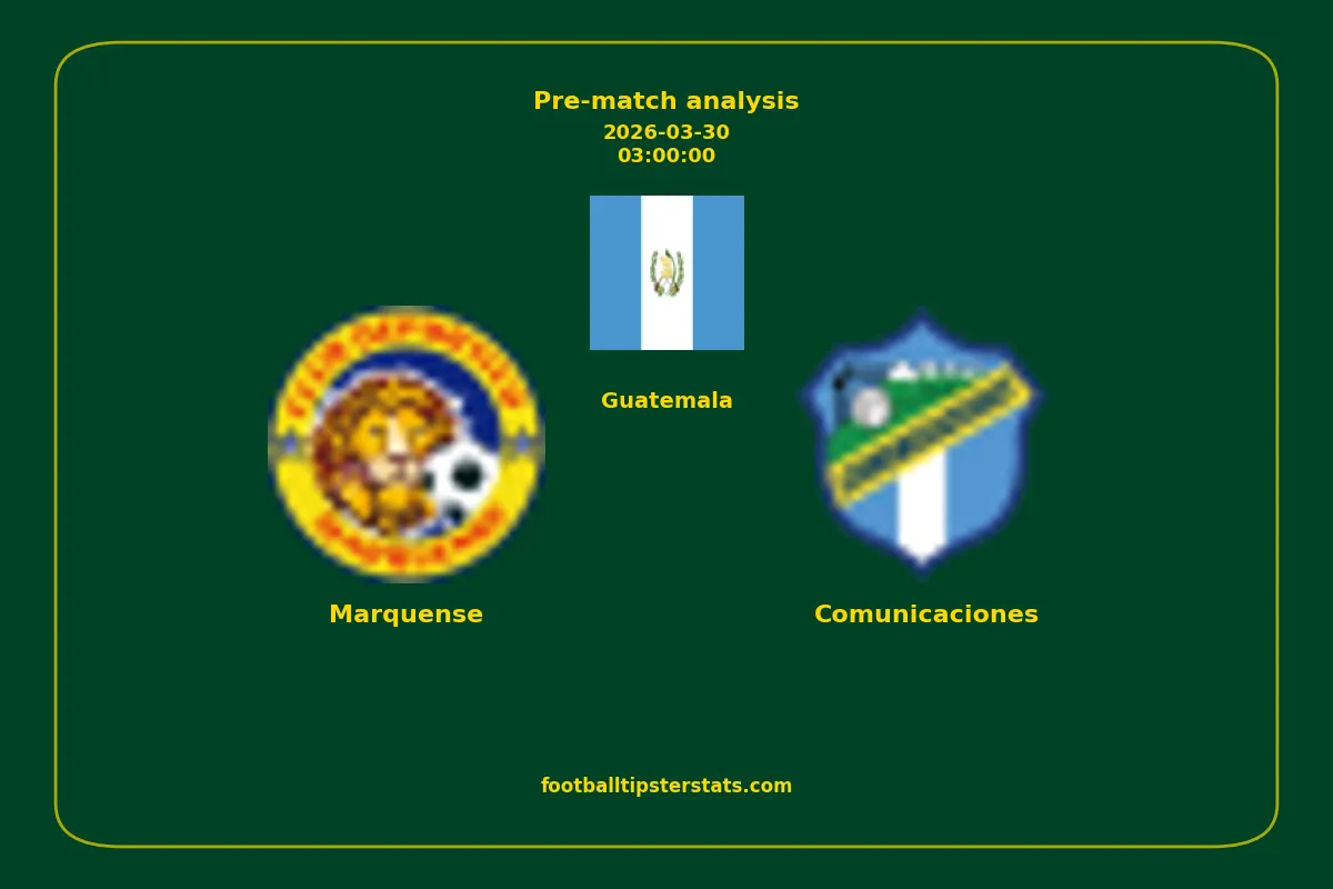 Pre-match analysis: Marquense vs Comunicaciones on 2026-03-30