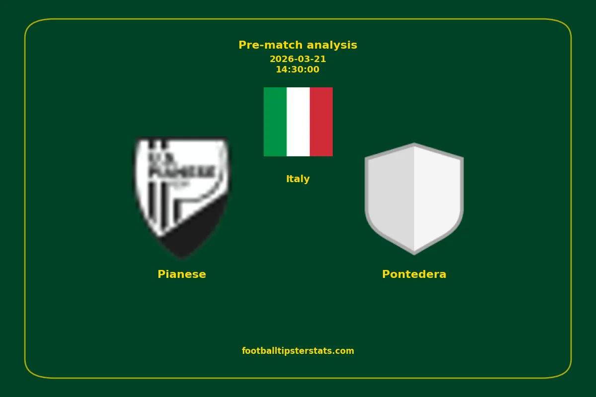 Pre-match analysis: Pianese vs Pontedera on 2026-03-21