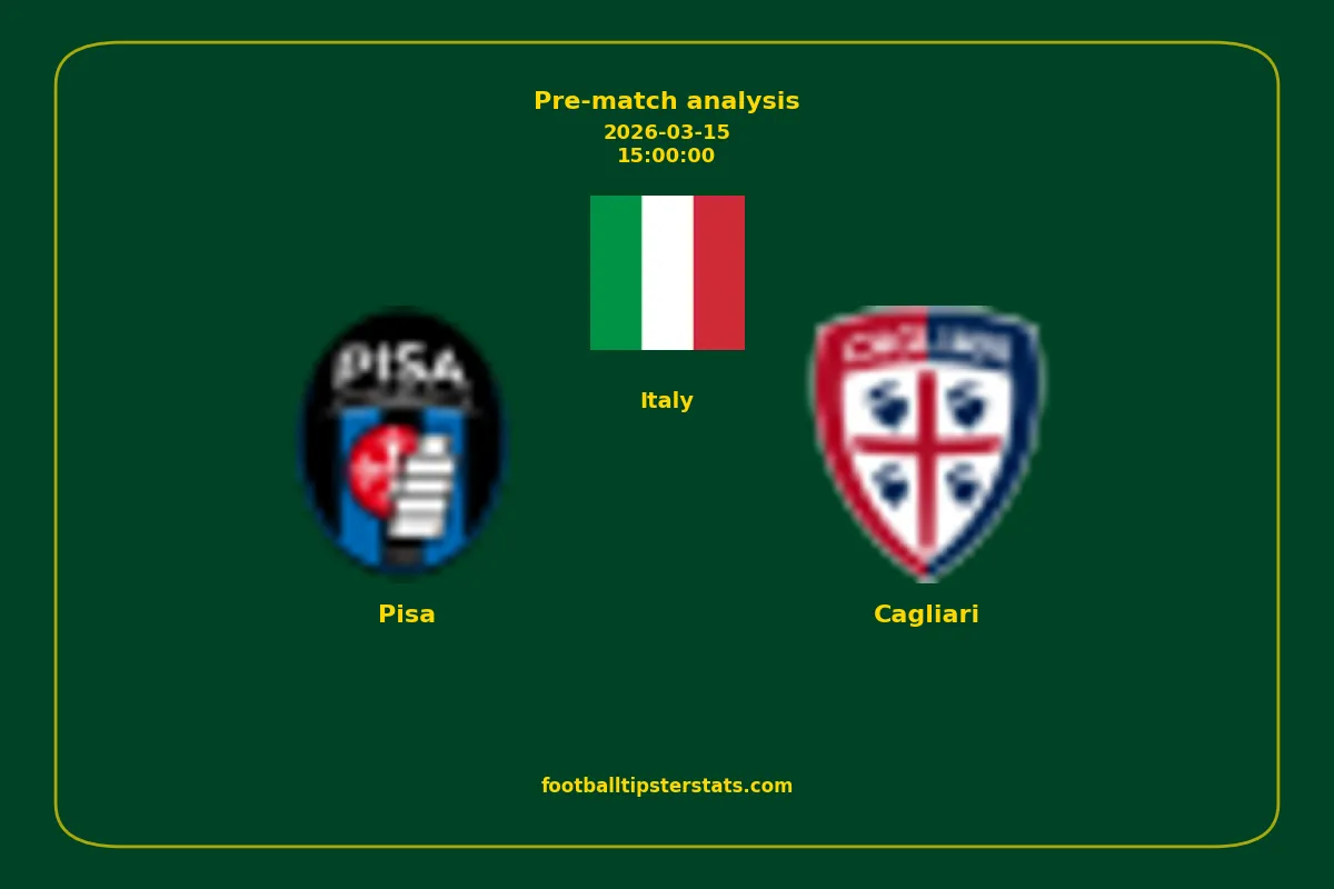 Pre-match analysis: Pisa vs Cagliari on 2026-03-15