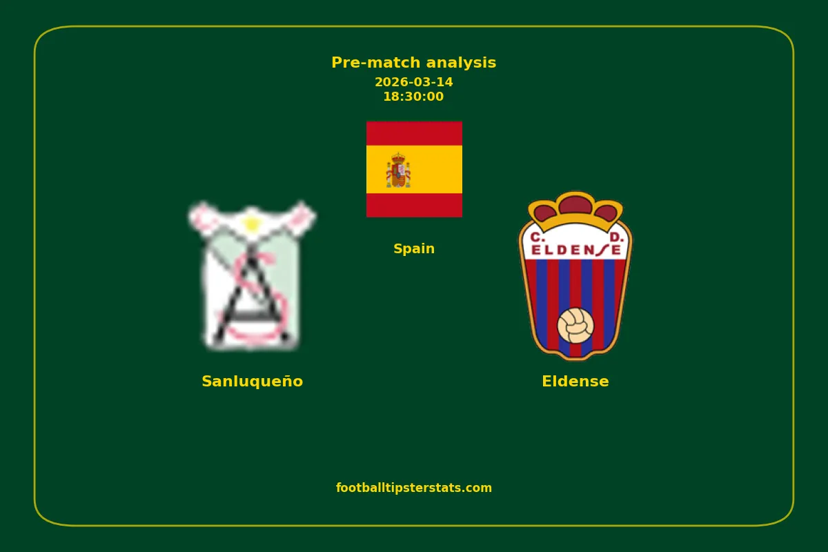 Pre-match analysis: Sanluqueño vs Eldense on 2026-03-14