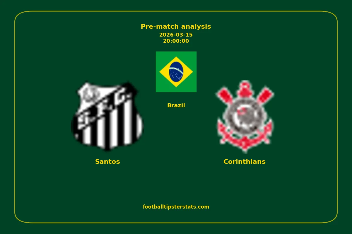 Pre-match analysis: Santos vs Corinthians on 2026-03-15