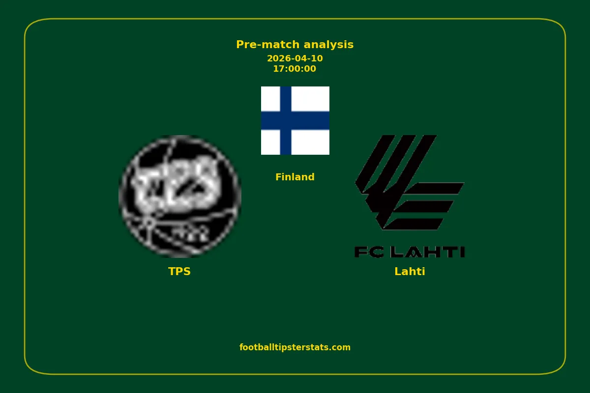 Pre-match analysis: TPS vs Lahti on 2026-04-10