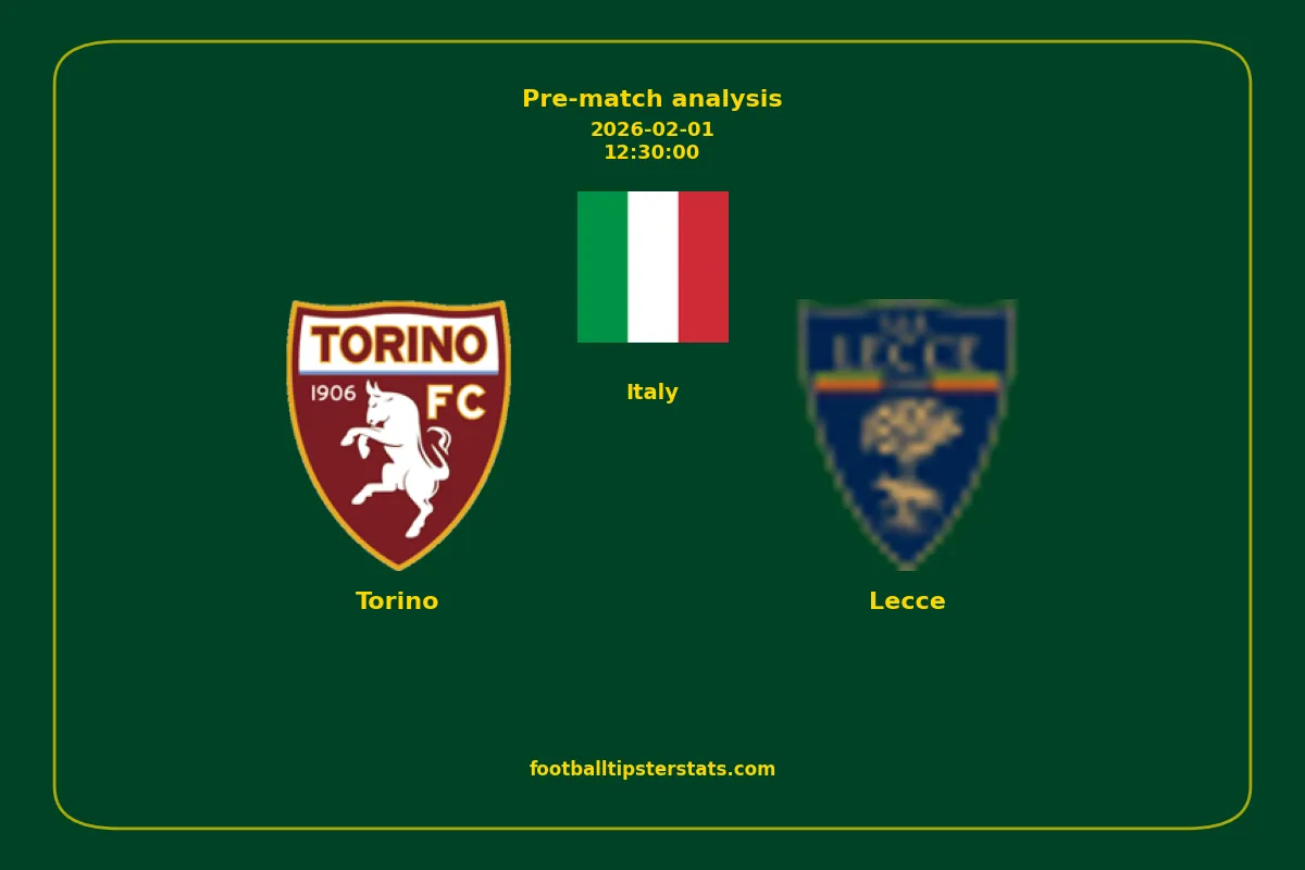 Pre-match analysis: Torino vs Lecce on 2026-02-01